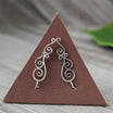 Decorated Silver Ear Climber