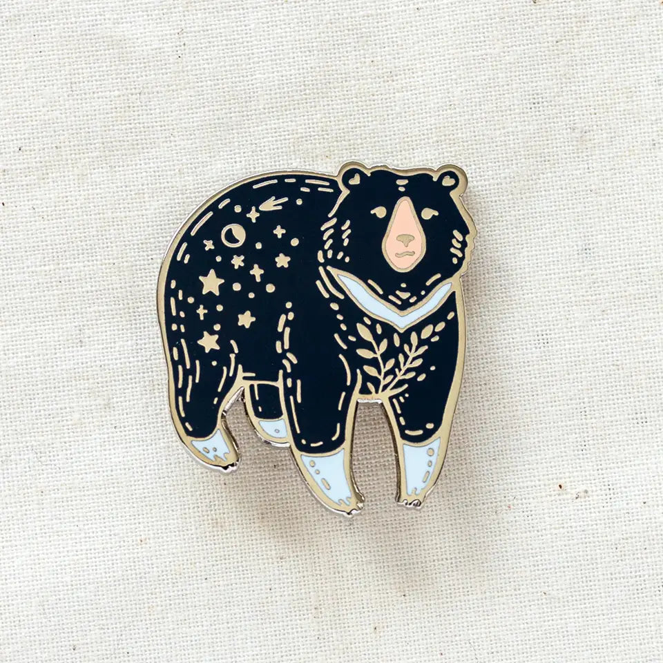 Moon Bear Enamel Pin