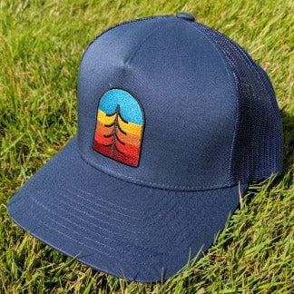 Tree Crest Curved Bill Trucker Hat