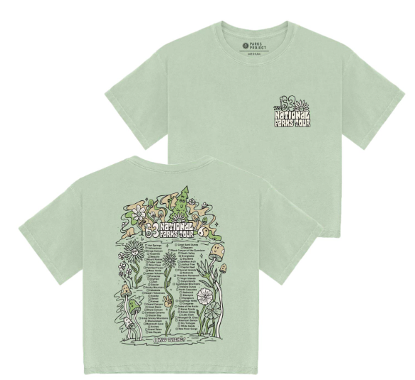 1963 National Parks Tour Boxy Tee