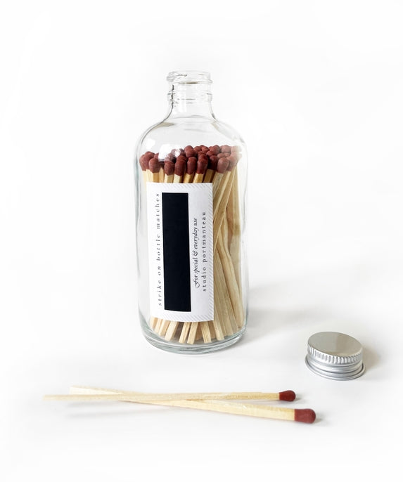 Candle Match Jar