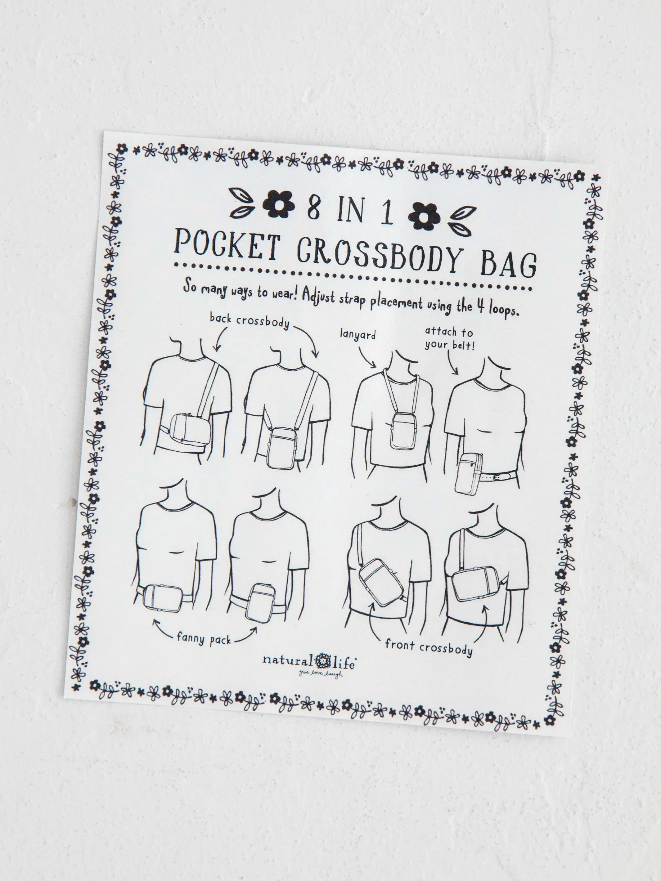 Crossbody 8-in-1