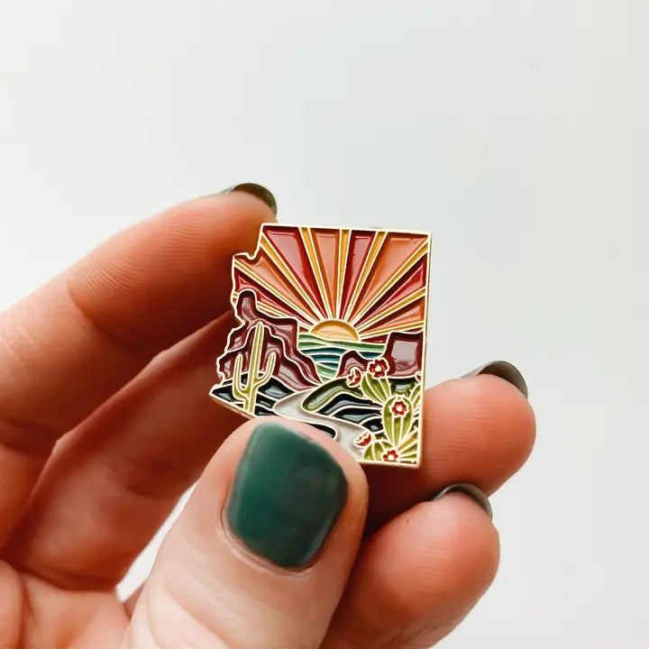 Arizona Enamel Pin