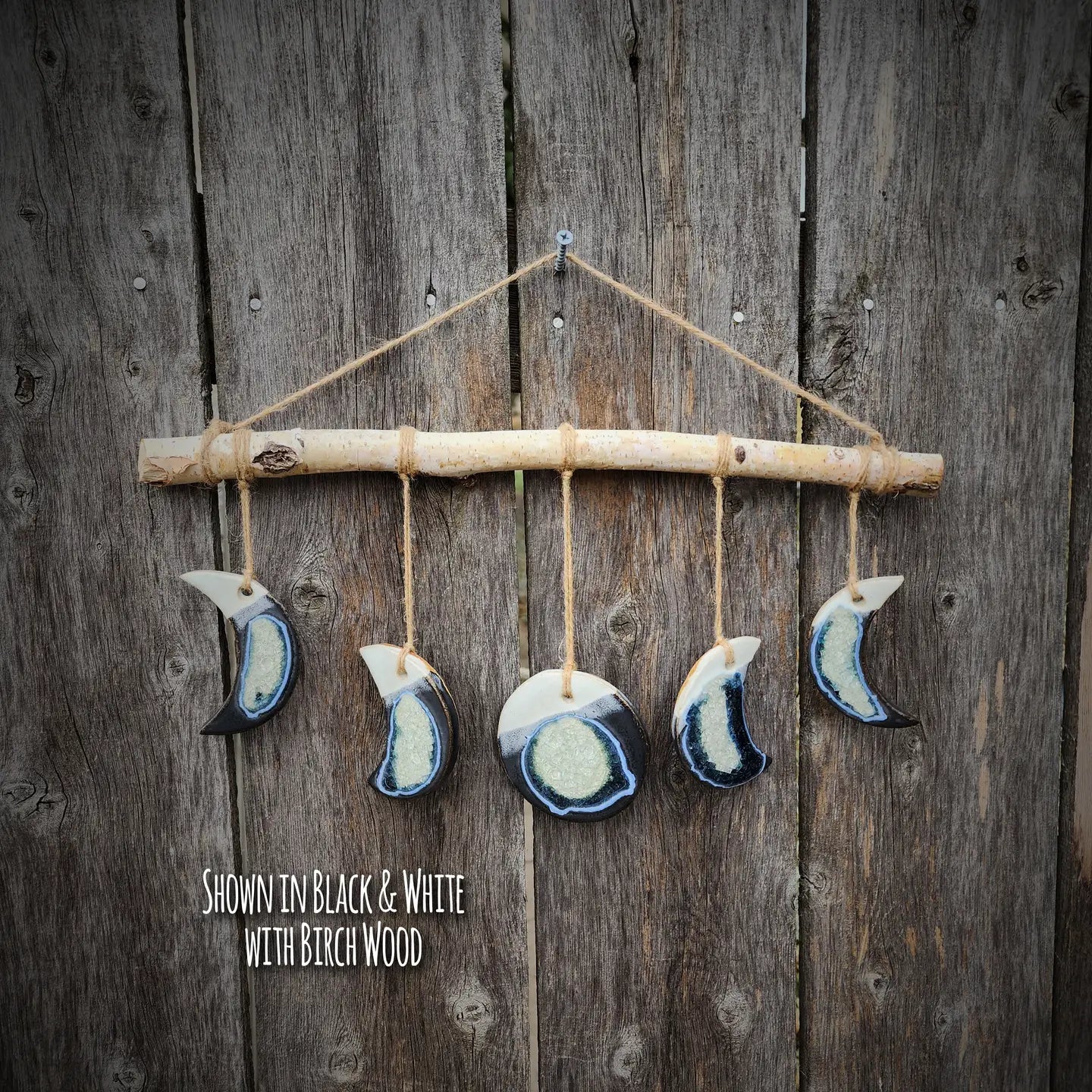 Moon Phases Wall Hanging