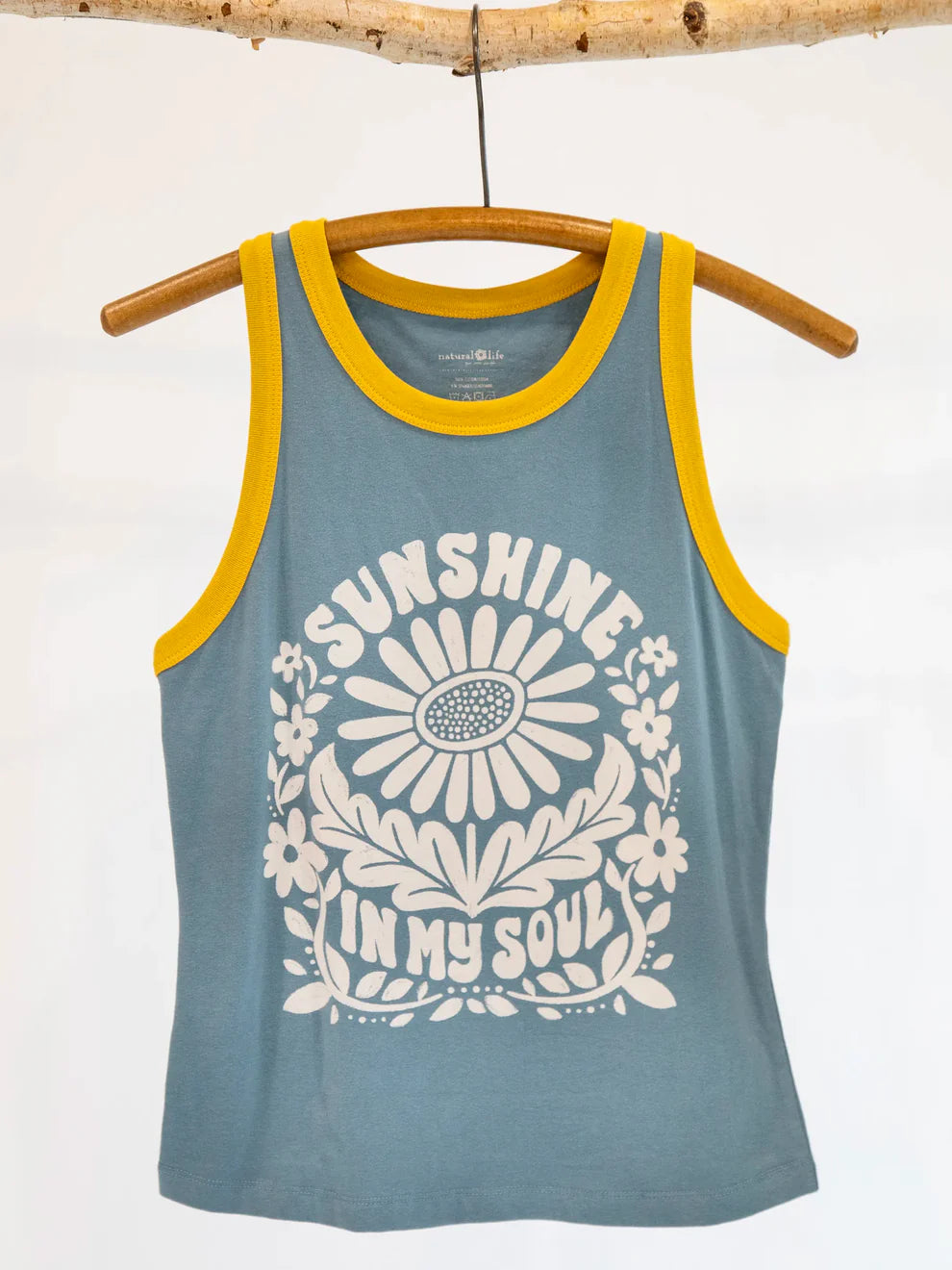 Sunshine in My Soul Ringer Tank