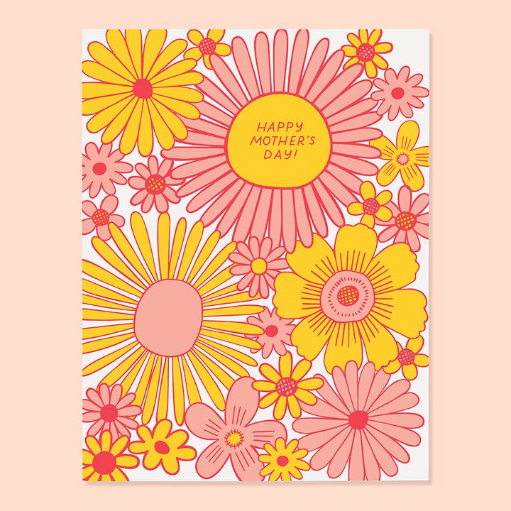 Daisy Mother's Day Card