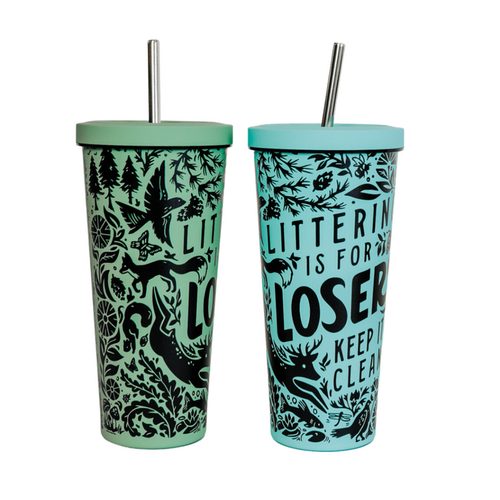 Littering Is For Losers Travel Tumbler