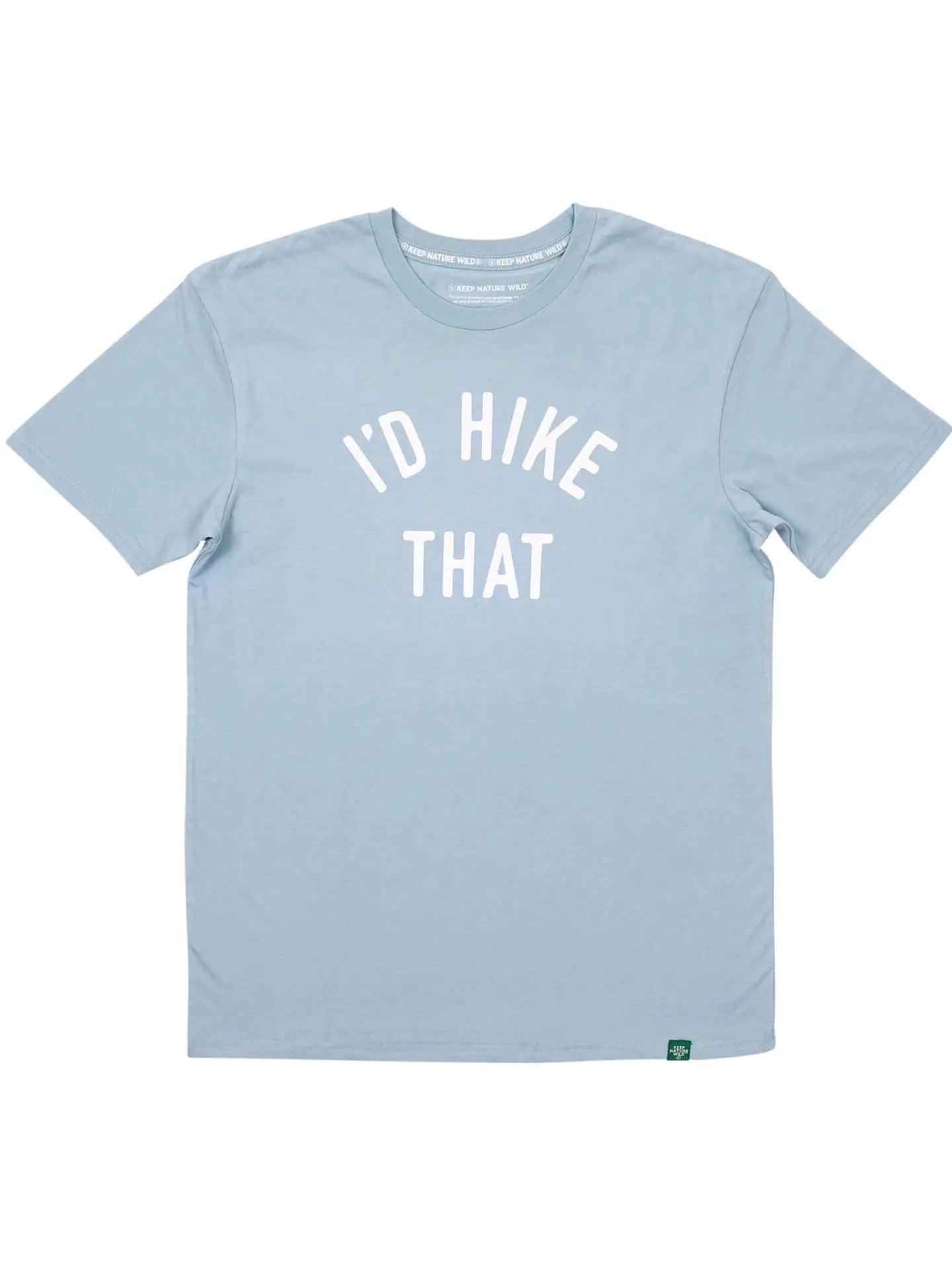 I'd Hike That Tee - Morning Mist