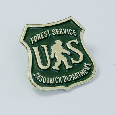US Forest Service, Sasquatch Dept. Pin