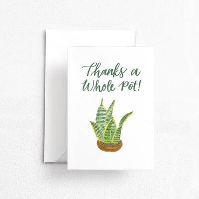 Thanks a Whole Pot Card