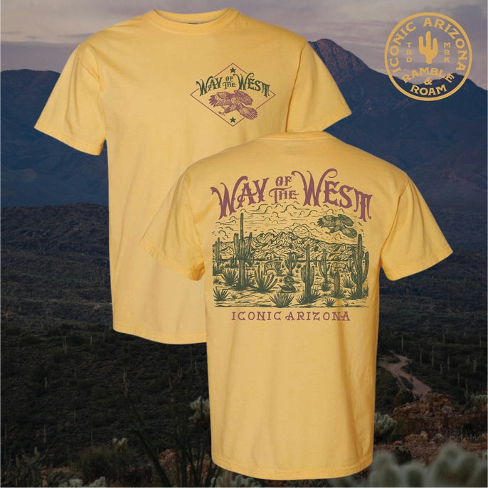 Iconic Arizona Way of the West Tee