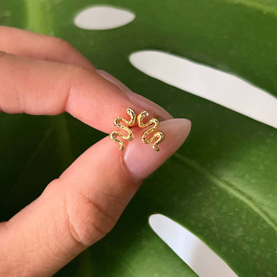 Snake Stud Earrings