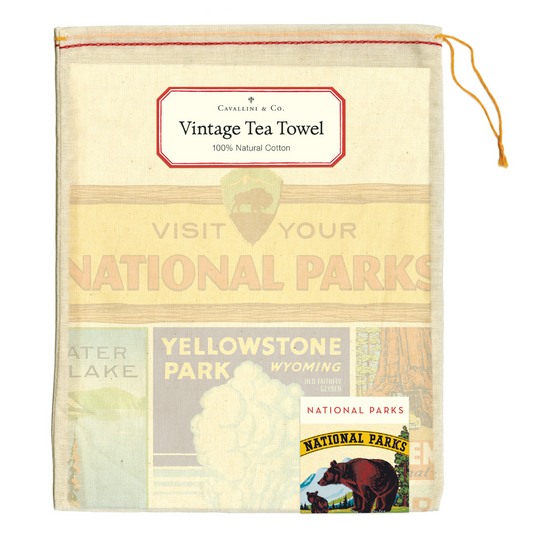 National Parks Tea Towel