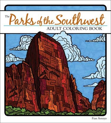 Parks of the Southwest Coloring Book