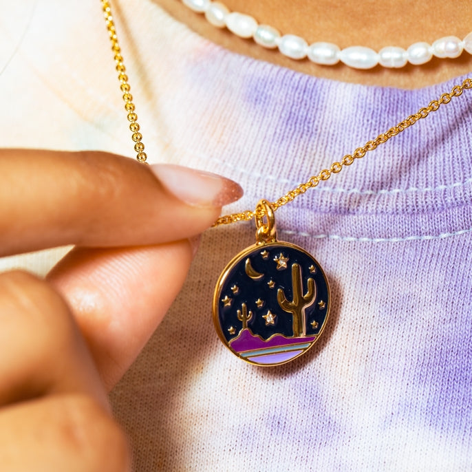 Desert Medallion Necklace