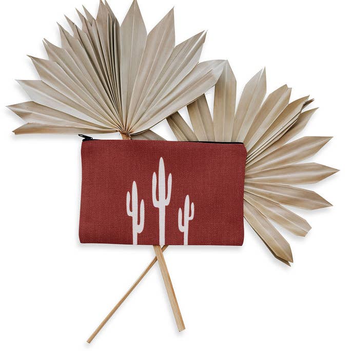 Clay Saguaro Pouch