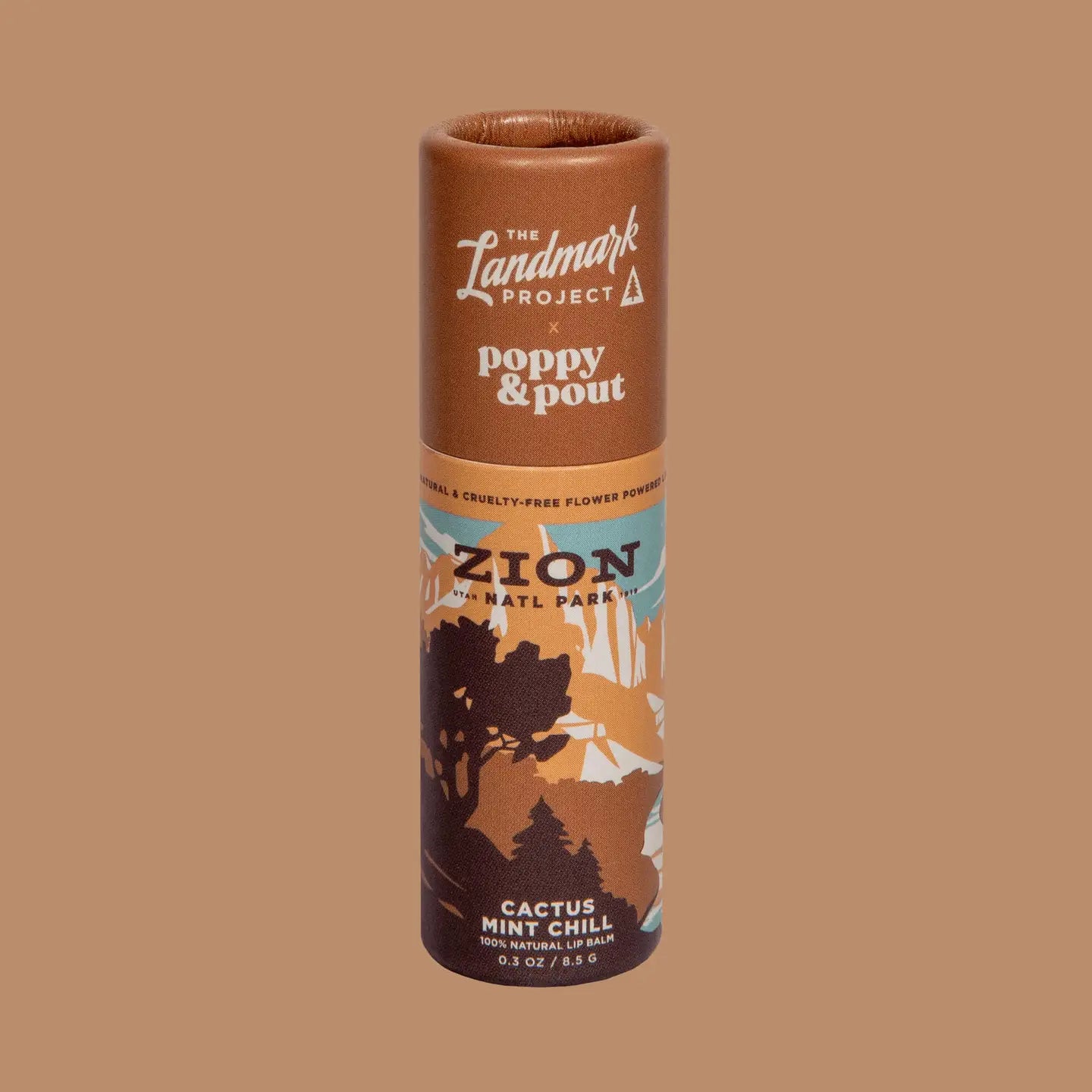 Zion Cactus Mint Chill Lip Balm