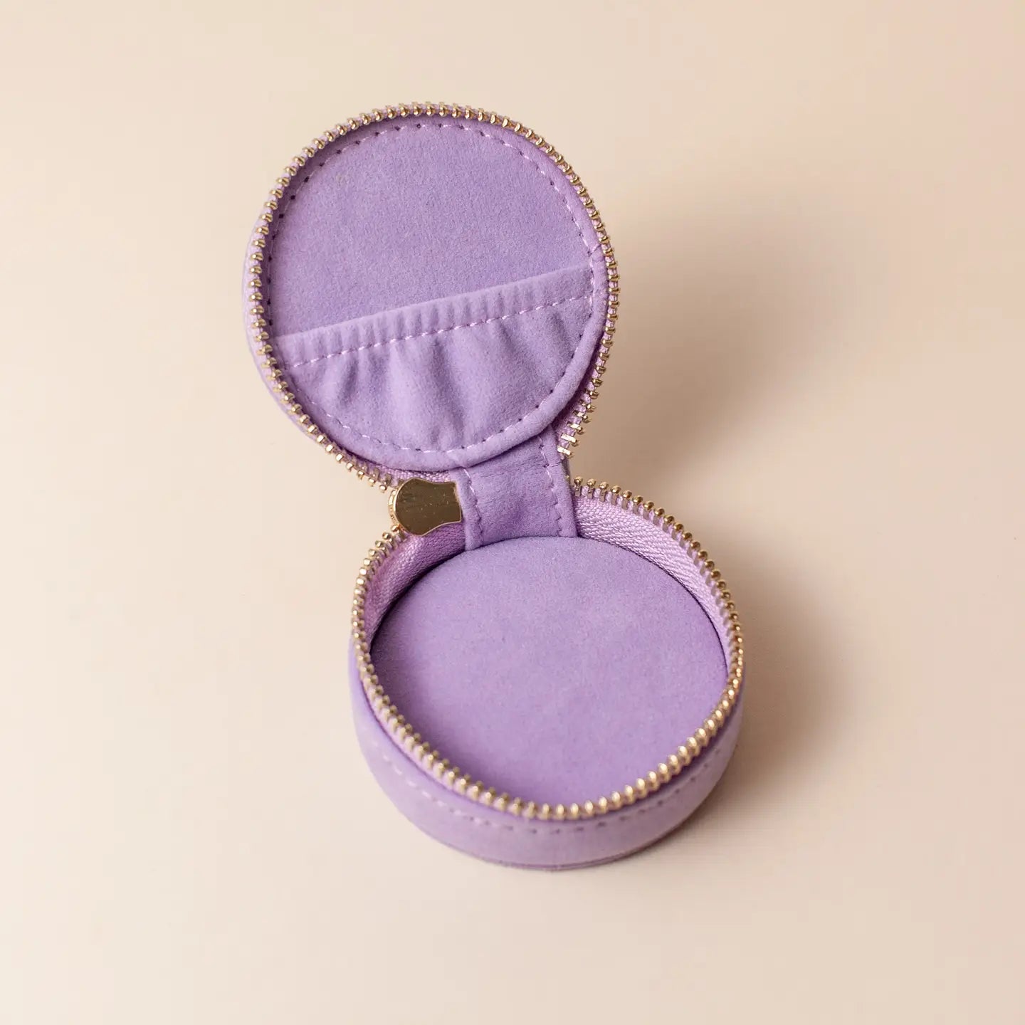 Lilac Travel Jewelry Case
