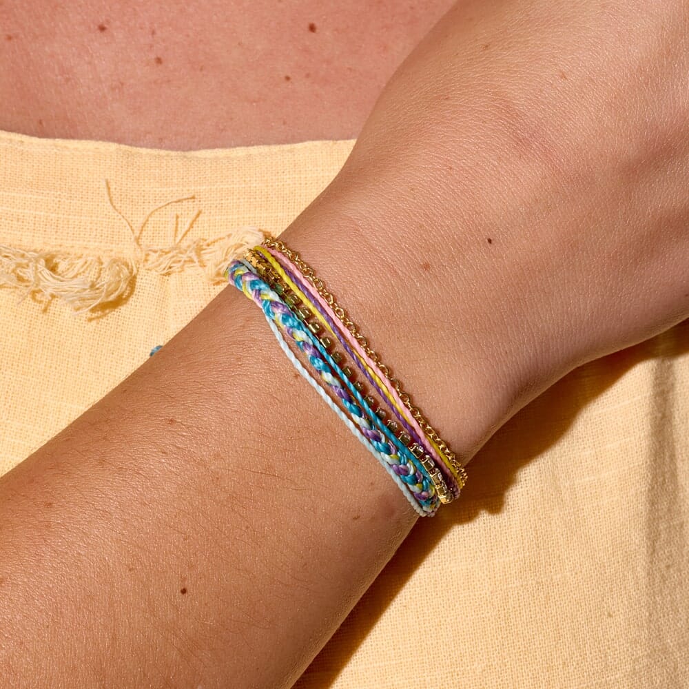 Island Time Laguna String and Chain Bracelet