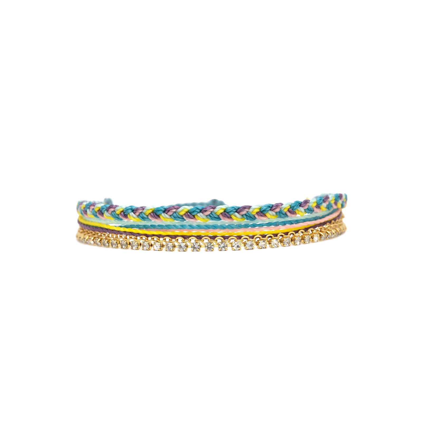 Island Time Laguna String and Chain Bracelet