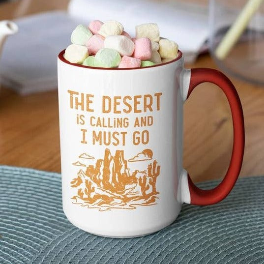 Desert is Calling Mug