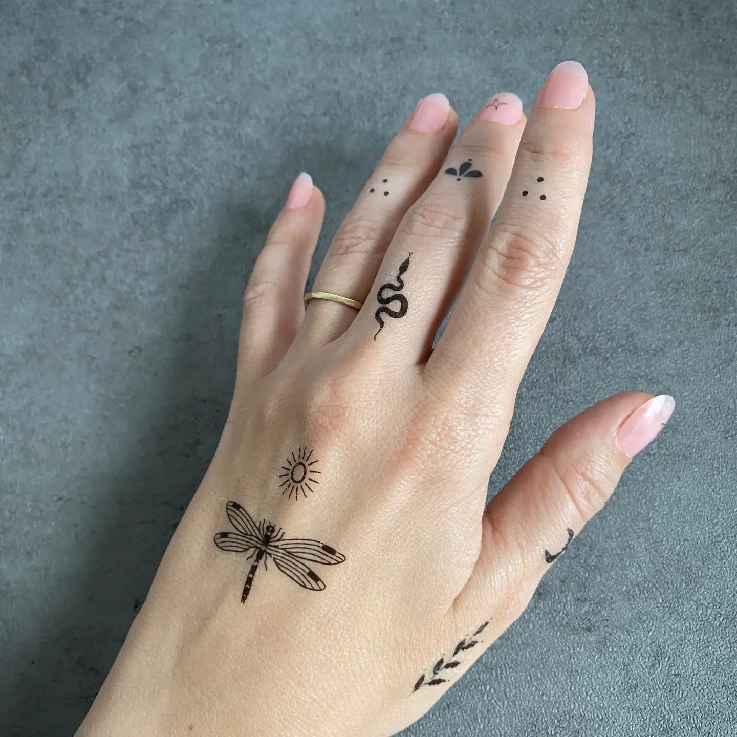 Tiny Wonders Temporary Tattoo Sheet