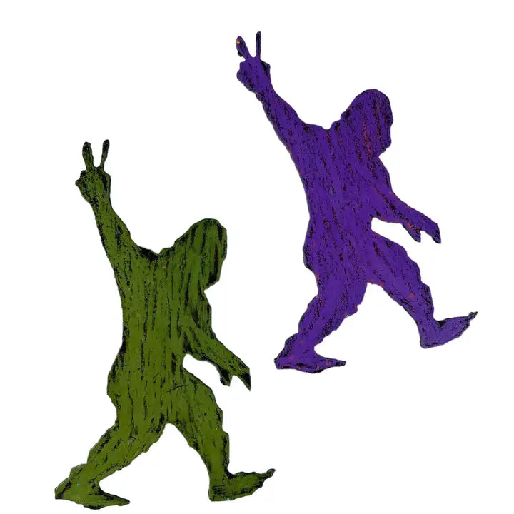 Bigfoot Peace Magnet