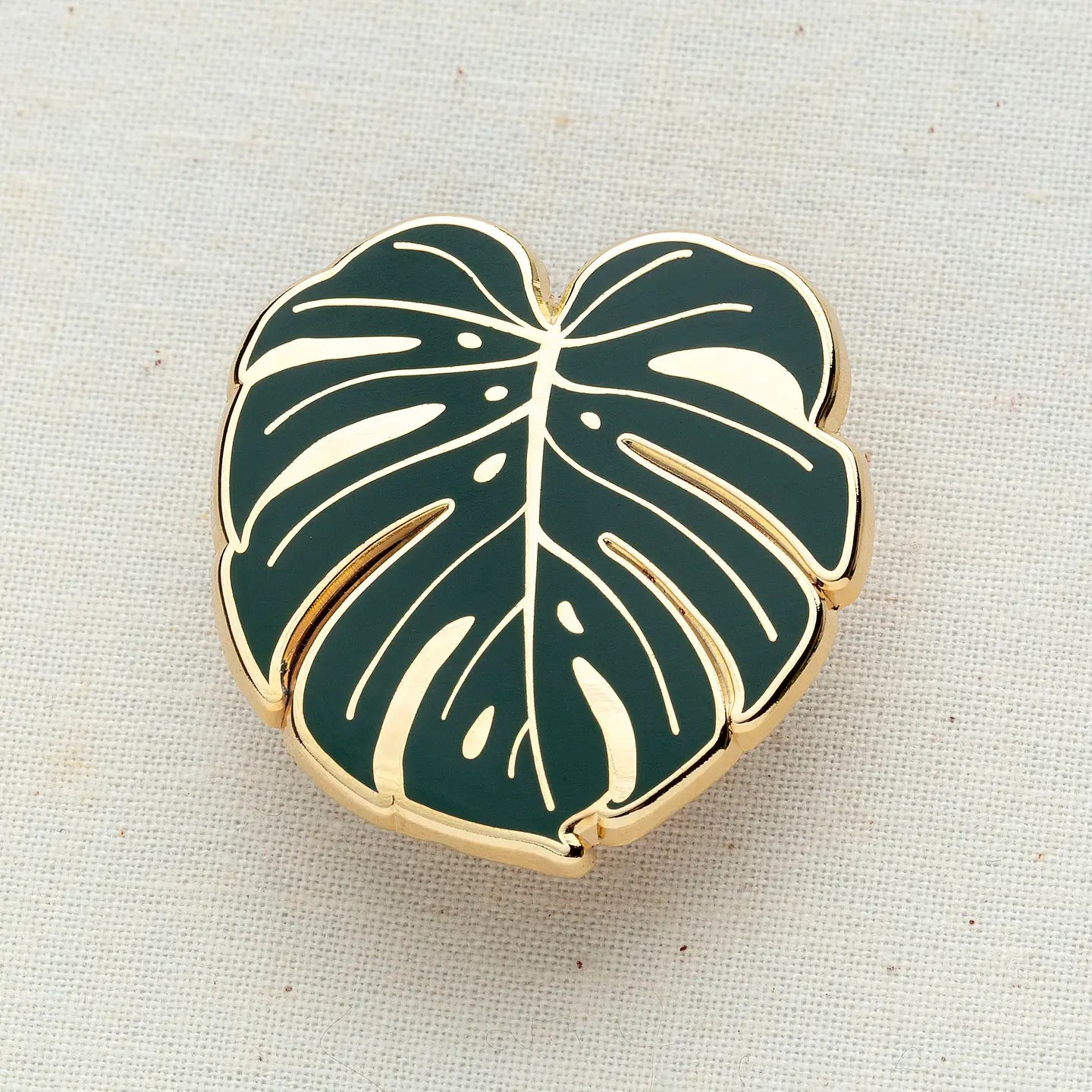 Monstera Enamel Pin