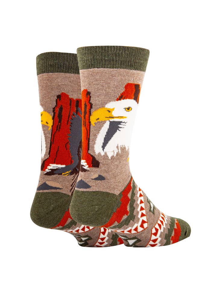 Eagle Creek | Men's Premium Cotton Crew Socks