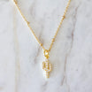 Mini Cactus Necklace