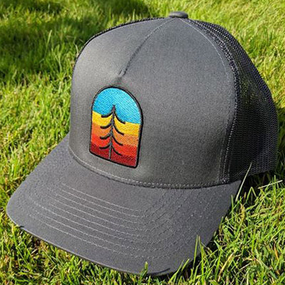 Tree Crest Curved Bill Trucker Hat