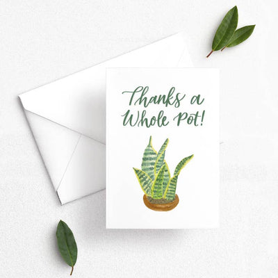 Thanks a Whole Pot Card