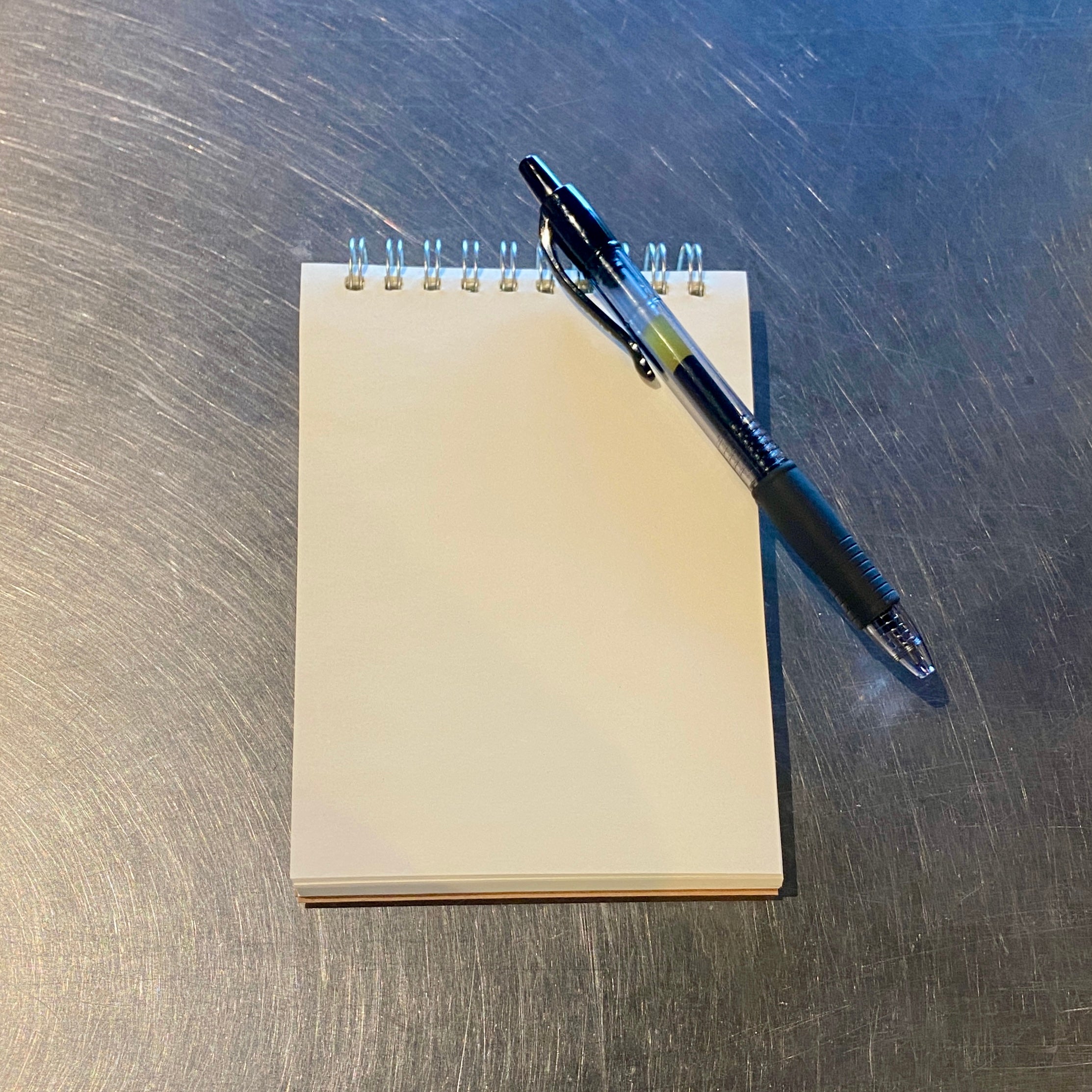 Foil Embossed Kraft Top Spiral Notebook