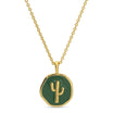 Cactus Pendant Necklace