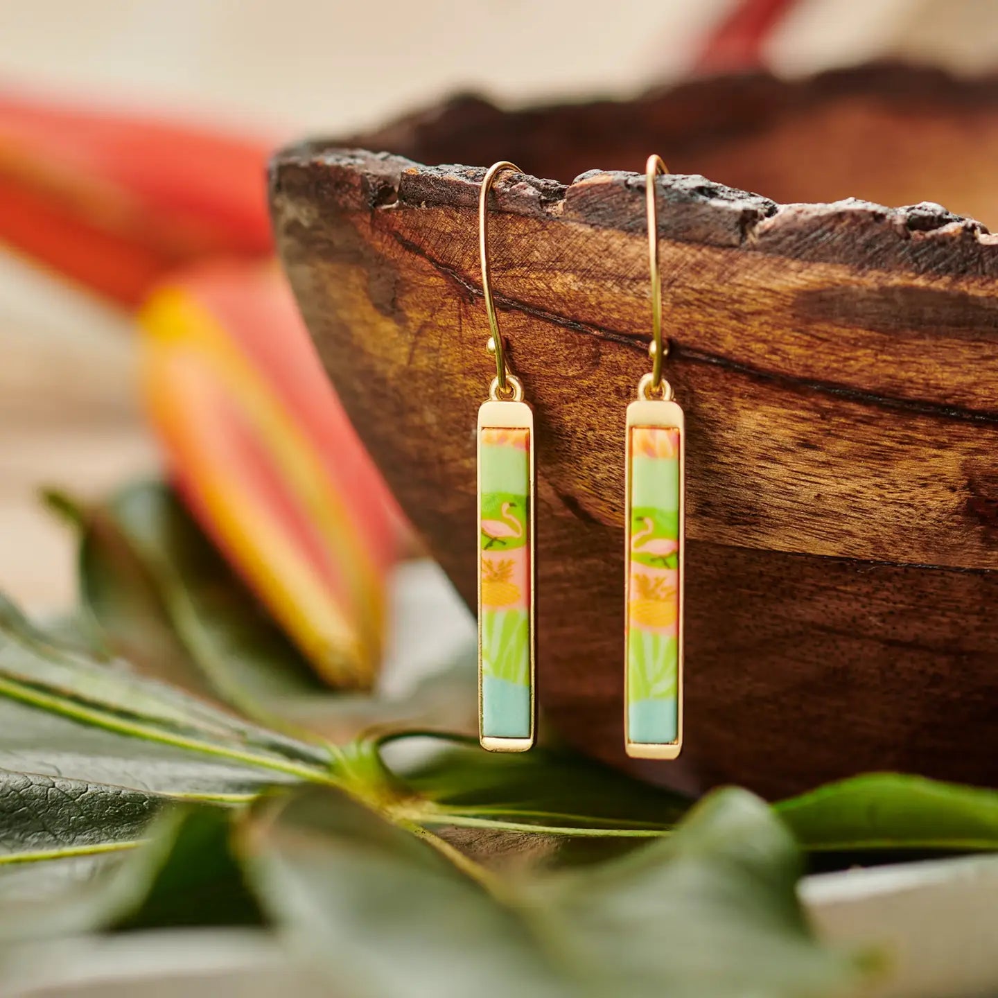 Palm Beach Reversible Mini Bar Earrings