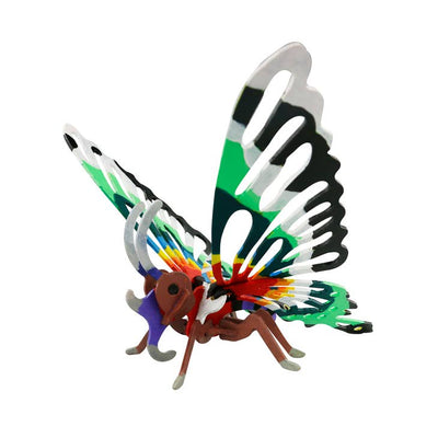 3D Wooden Butterfly Puzzle Paint Kit