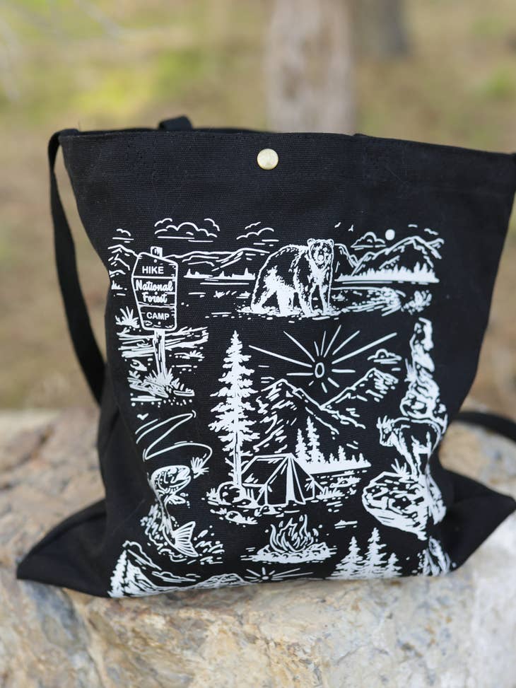 National Forest Canvas Tote Bag