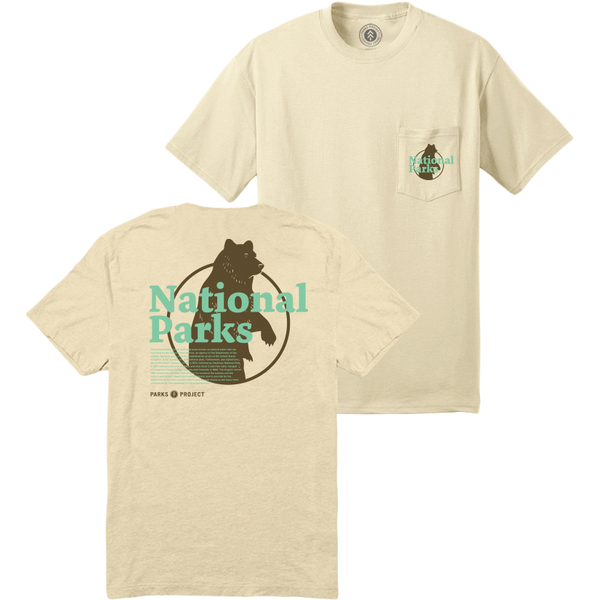Parks Project Our National Parks Puff Print Pocket Tee