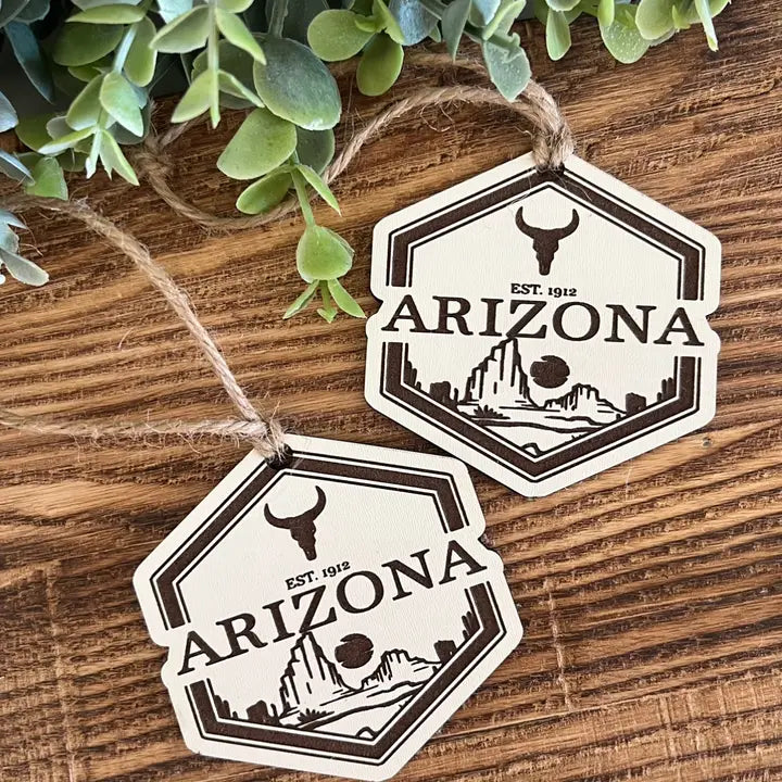 Arizona Badge Ornament