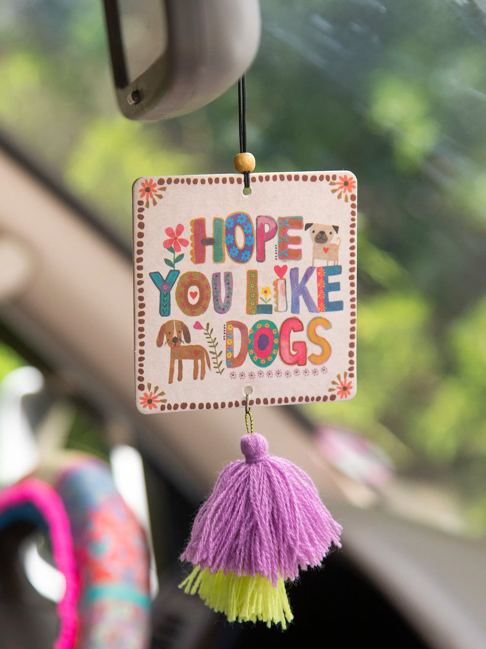 Car Air Freshener - Likes Dogs