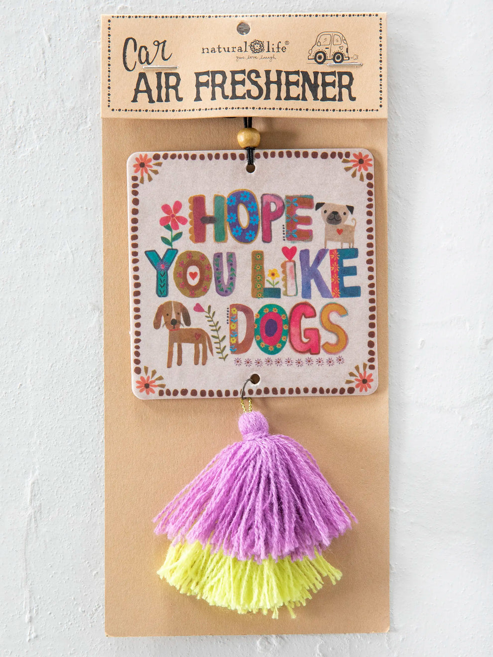 Car Air Freshener - Likes Dogs