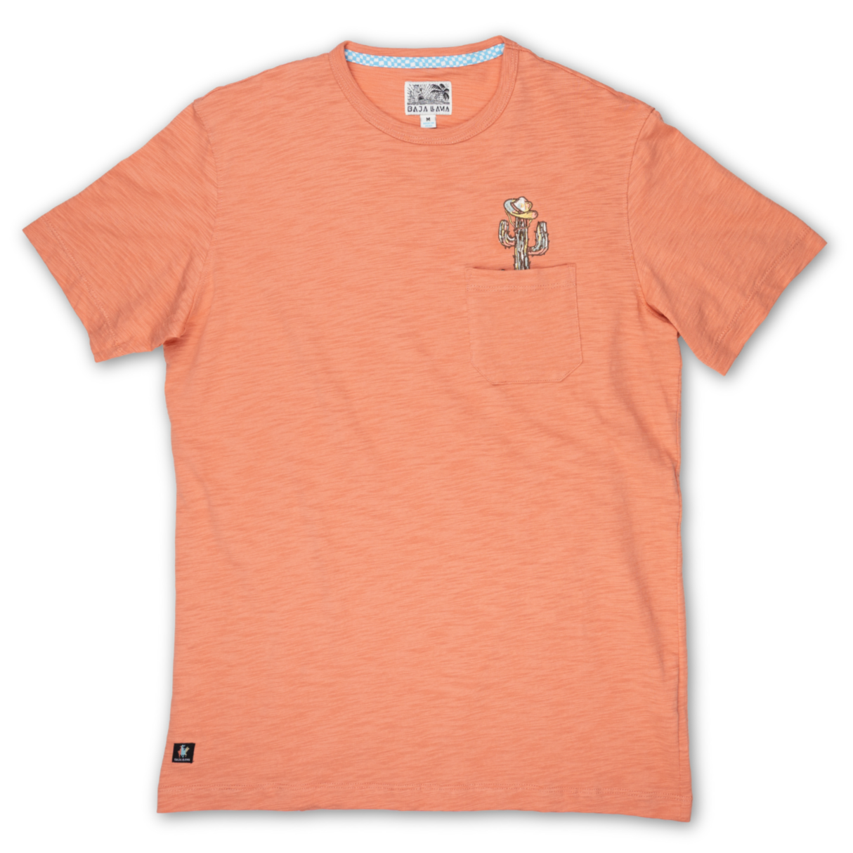 Slub Pima Pocket Tee - Cactus Hat