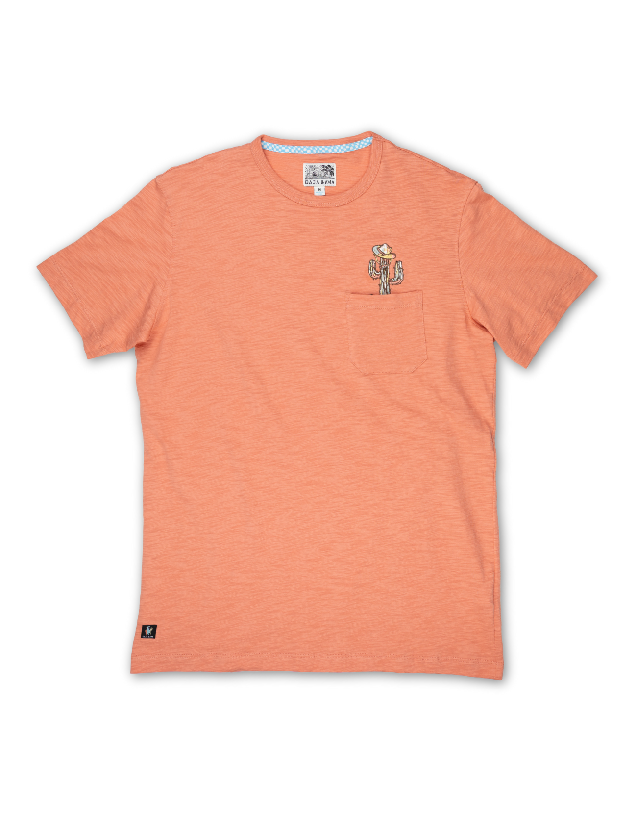 Slub Pima Pocket Tee - Cactus Hat