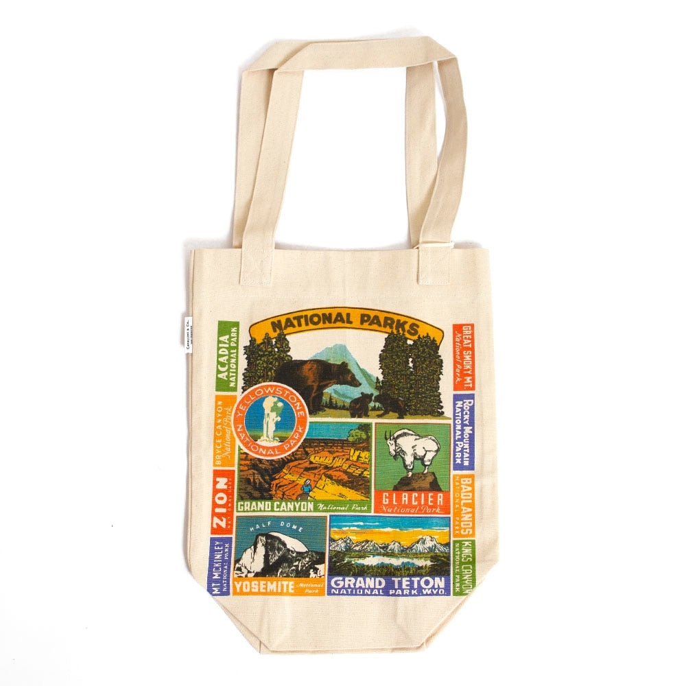 National Parks Vintage Tote Bag