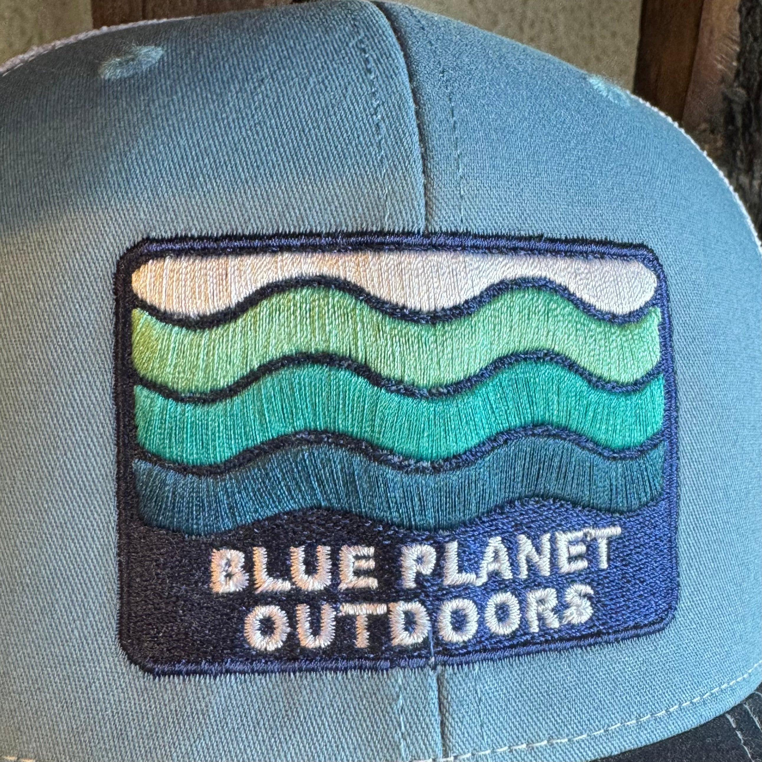 Blue Planet Outdoors Retro Wave Trucker
