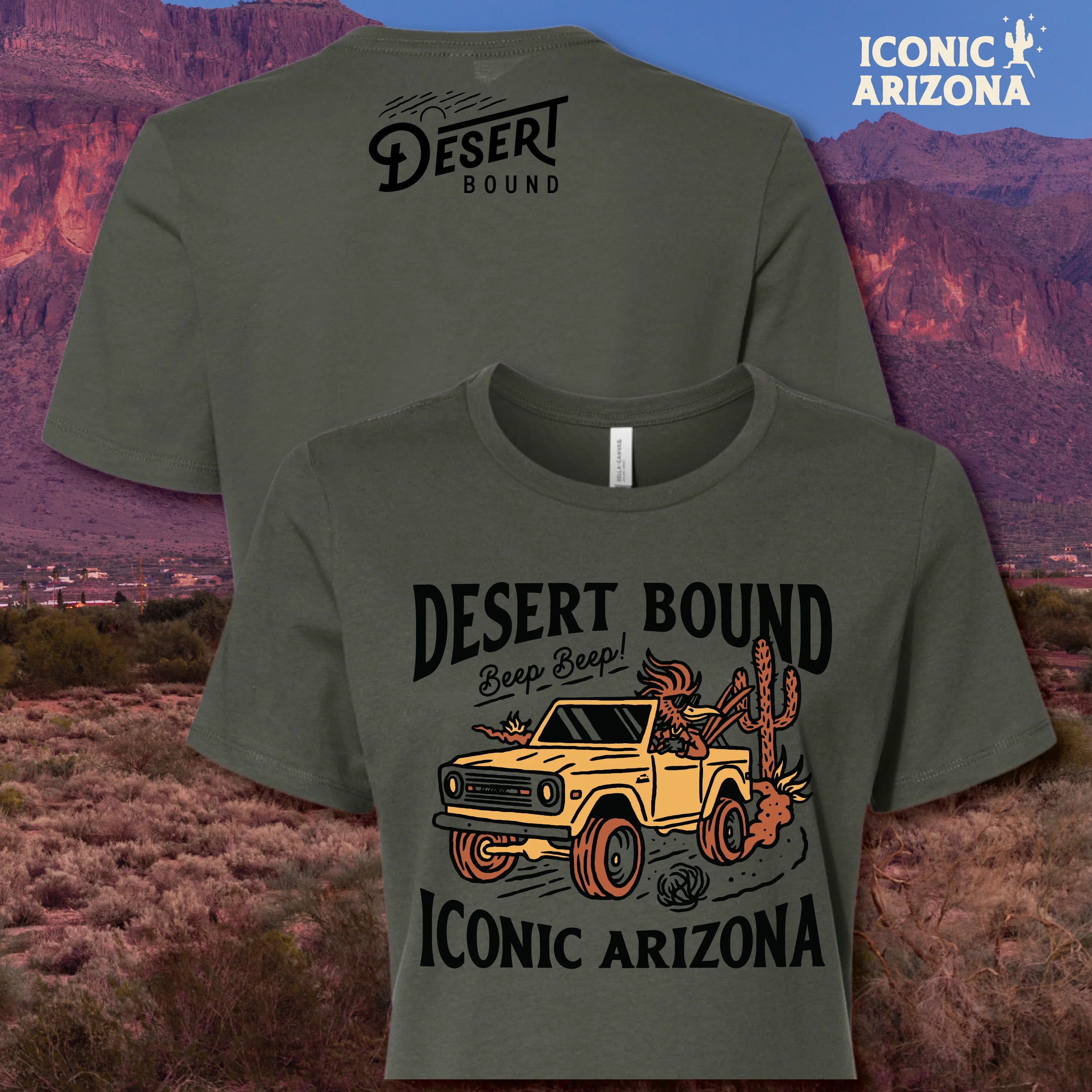Desert Bound Crop Tee