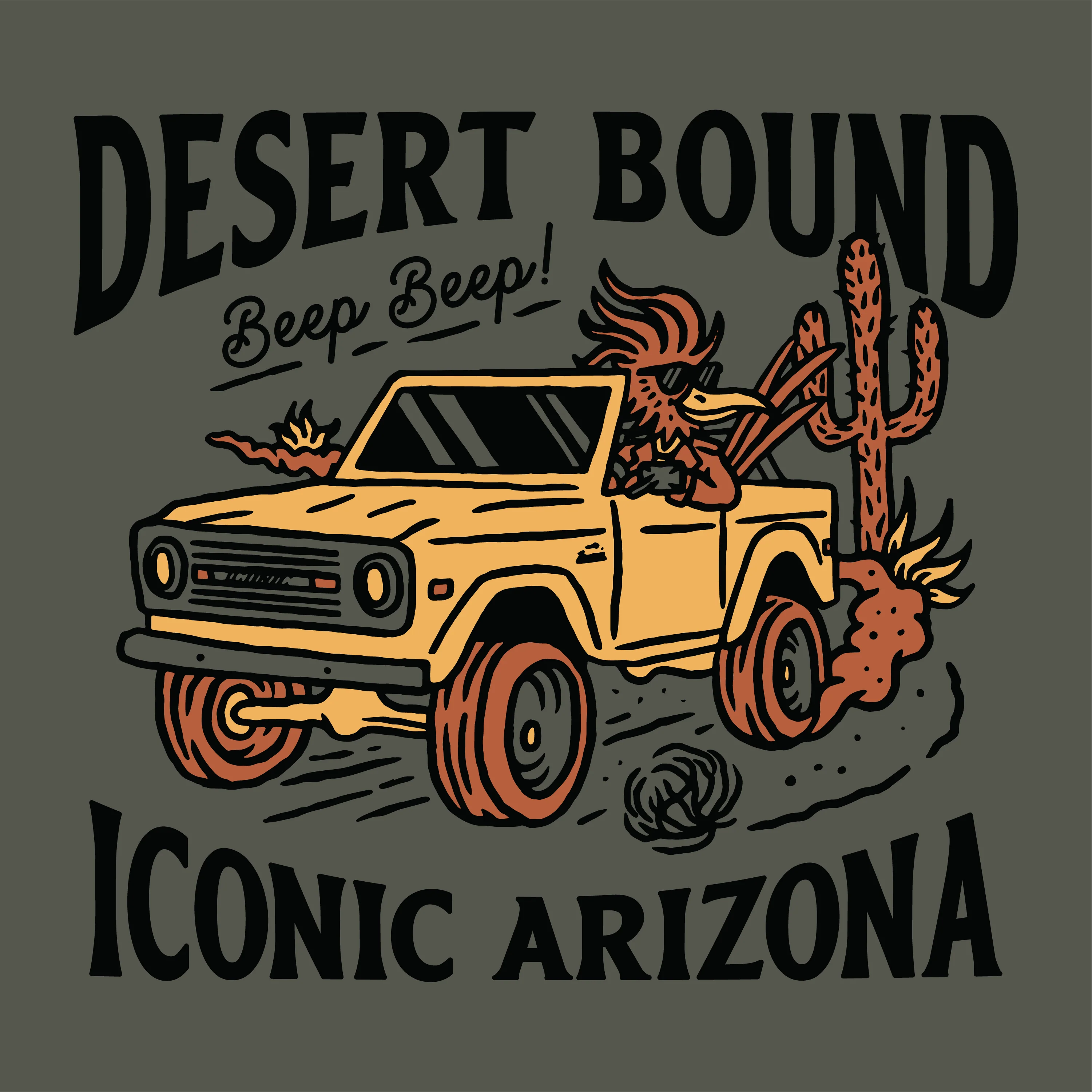 Desert Bound Crop Tee