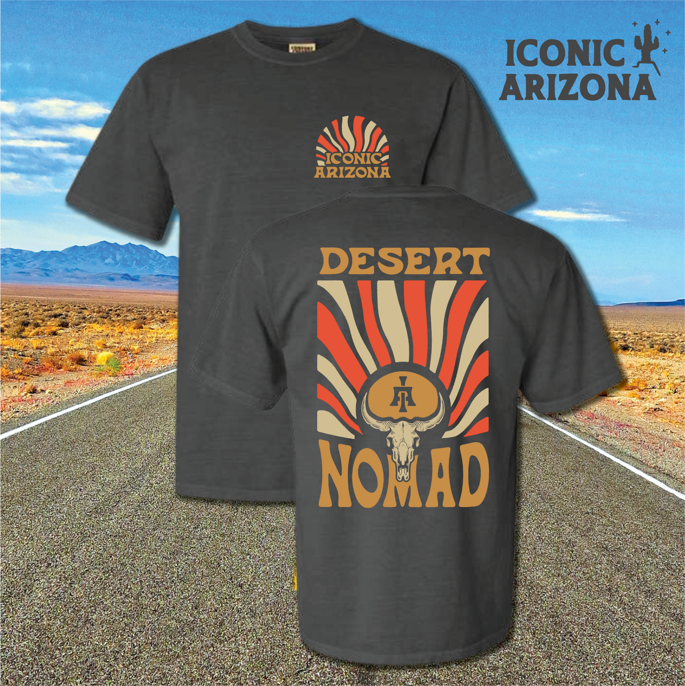 Iconic Arizona Desert Nomad Tee