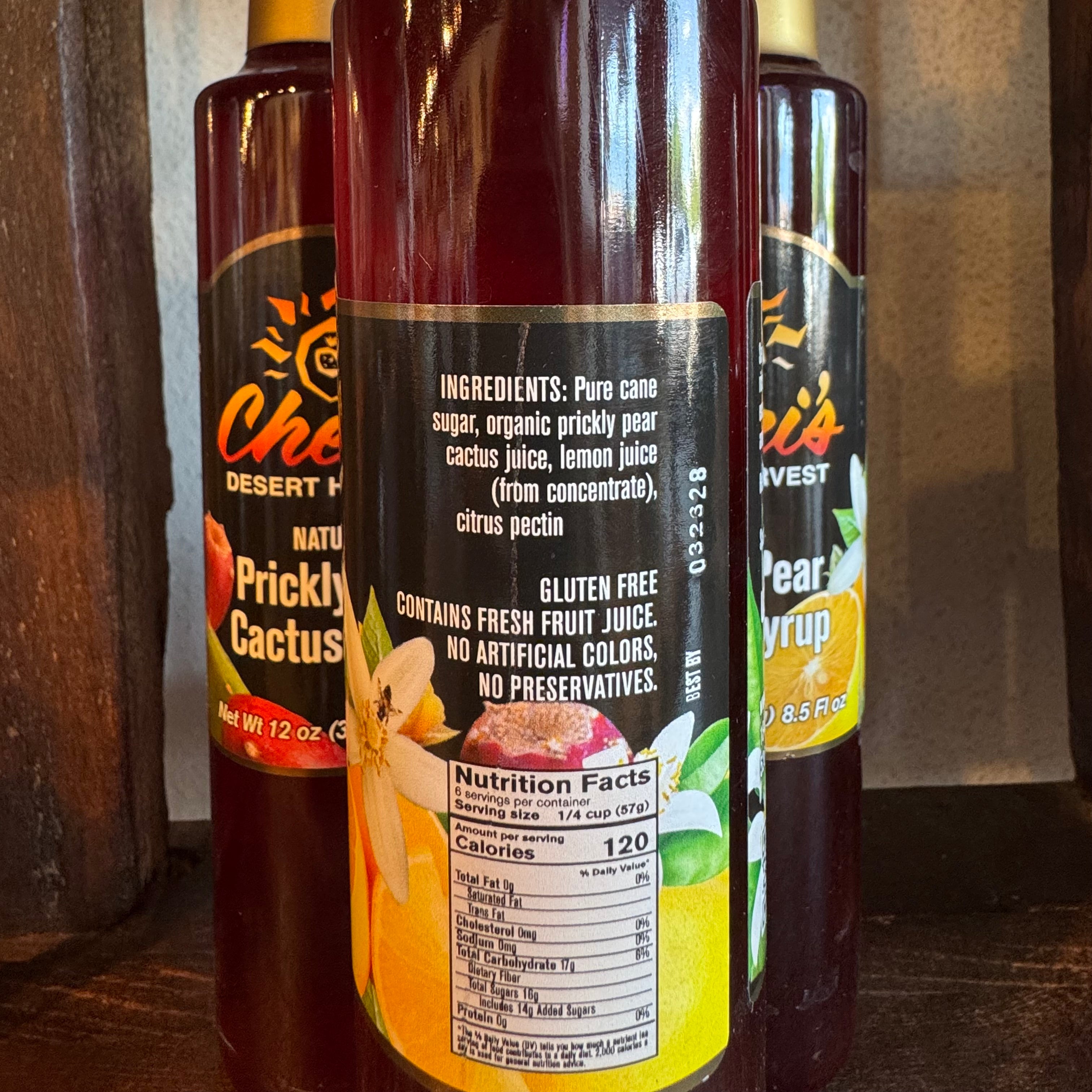 Prickly Pear Cactus Syrup 12 oz.