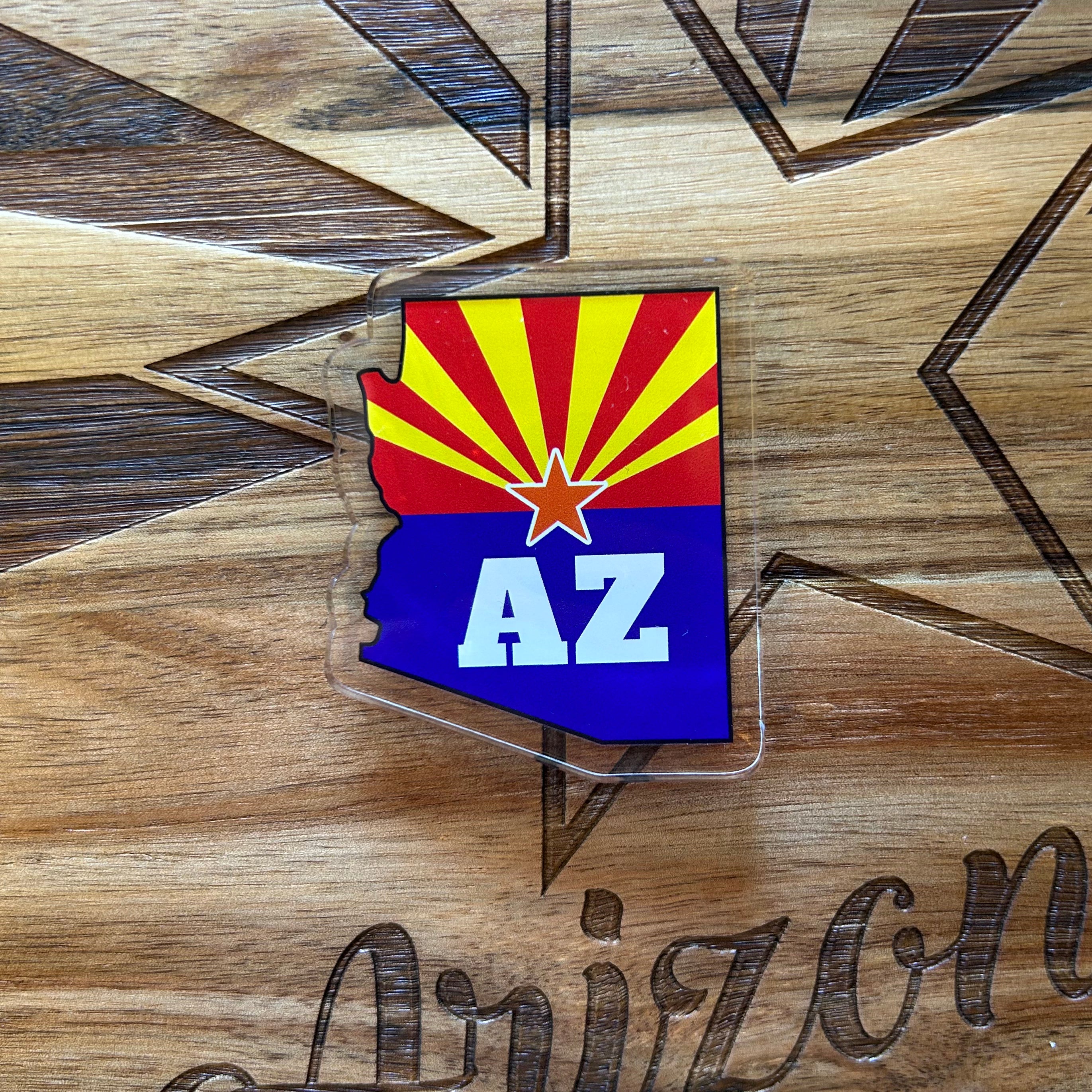 Arizona State Acrylic Magnet